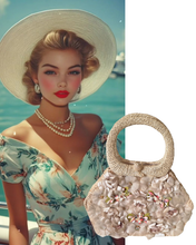 1950s Floral Garden Party Handbag