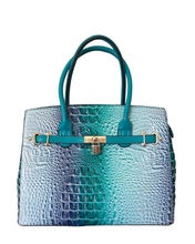 Purple & Teal Croc 2 Piece Set