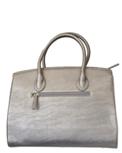 Two-Piece Pewter Tote and Wallet Set