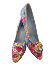 Floral Vintage Bag and Shoe Set