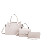Three Piece Satchel Set-Beige