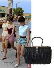 Vintage 1960s Structured Wicker Handbag
