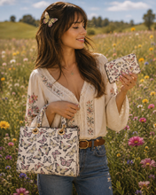 Butterfly Handbag and Wallet Set