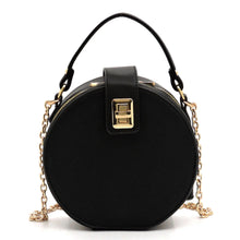 Round Crossbody- Black & White
