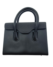Black Mini Satchel & Wallet - 2 Piece Set