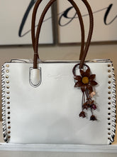 Bag Charms - Brown & Tan