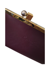Burgundy Clutch