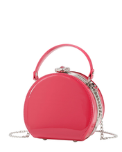 Fuchsia Ethel with Silver Hardware