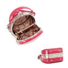 Fuchsia Ethel with Silver Hardware