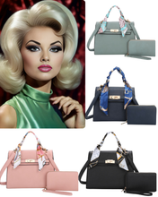 Classic Handbag and Wallet Set - 4 colors available