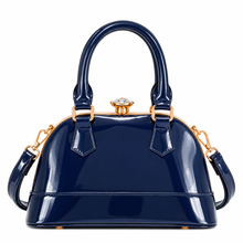 Betty Girl - Navy Blue with Gold Hardware