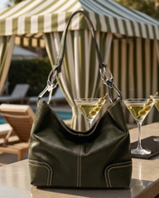 Dark Olive Green Shoulder Bag