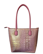 Iridescent Pink & Gold Tote