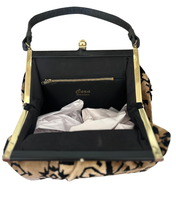 Vintage Carpet Upholstery Handbag