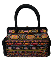 Chenille Upholstered Vintage Original Handbag