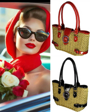 Sherry, Twisted Straw Bag