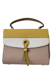 Color Block Satchel and Wallet Set