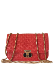 Red Woven Mini