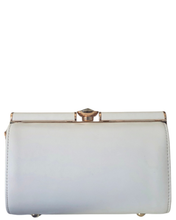 White Barrel Bag