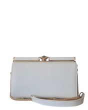 White Barrel Bag