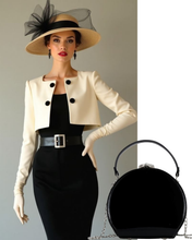 Ethel with Silver Hardware - Black