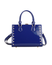 Blue Bombshell Satchel