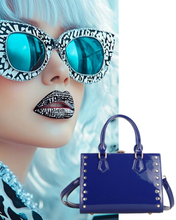 Blue Bombshell Satchel