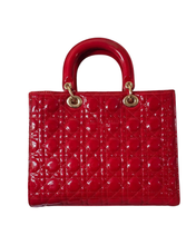 Red Quilted Tote & Wallet - 2 Piece Set