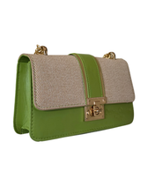 Lime Green Mini Satchel