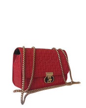 Red Woven Mini