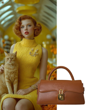 Classic Cognac Mini Satchel