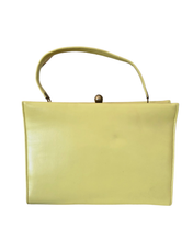 1960's Chartreuse Vintage Handbag