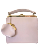 1980's Pink Handbag and Coin Purse